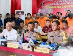 Kapolda Sulsel Pimpin Press Release Pengungkapan Sindikat Uang Palsu di Gowa