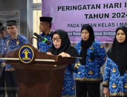 Pegawai Rutan Makassar Gelar Upacara Hari Ibu ke-96, Momentum Apresiasi Peran Perempuan