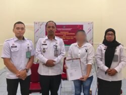 Rutan Selayar Serahkan SK Remisi Khusus Hari Natal 2024 kepada Warga Binaan