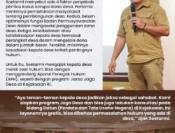 Kasi Penkum Kejati Sulsel Hadir Sebagai Narasumber dalam Rapat Kerja Akhir Tahun DPD APDESI Sulsel