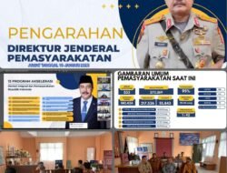Lapas Kelas IIA Parepare Ikuti Pengarahan Perdana Direktur Jenderal Pemasyarakatan
