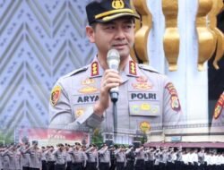 Kombes Pol Arya Perdana Pimpin Apel Perdana di Polrestabes Makassar: Tekankan Pelayanan Ikhlas dan Profesional
