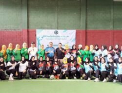 Semarakkan HUT PIPAS ke-21, Kalapas Makassar Hadiri Pembukaan Pertandingan Bola Voli Persahabatan