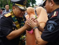 Penuh Haru, Serah Terima Jabatan Kalapas Kelas I Makassar