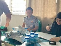 Komitmen Zero Narkoba, Warga Binaan Lapas Takalar Jalani Tes Urine Rutin