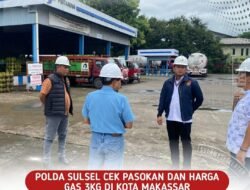 Polda Sulsel Pastikan Stabilitas Pasokan dan Harga LPG 3 Kg di Makassar