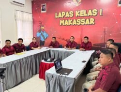 Lapas Kelas I Makassar Ikuti Webinar Nasional tentang Proyeksi Peran Litmas dalam KUHP 2023