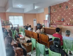 Lapas IIA Parepare Bekerjasama dengan Kantor Kementerian Agama Kota Parepare Gelar Layanan Ibadah Gereja bagi Warga Binaan dan Petugas Beragama Kristen