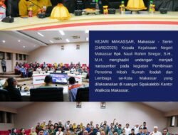 KEJARI Makassar Gelar Pembinaan Penerima Hibah Rumah Ibadah dan Lembaga se-Kota Makassar