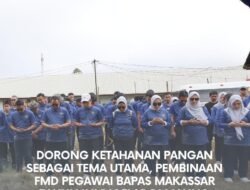 Dorong Ketahanan Pangan sebagai Tema Utama, Pembinaan FMD Pegawai Bapas Makassar Tahun Ini Digelar di Malino
