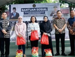 Lapas Makassar Kembali Tunjukkan Kepedulian Sosial dengan Salurkan Bantuan Sembako kepada Keluarga Warga Binaan