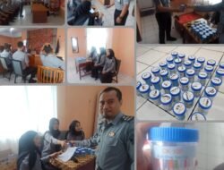 Komitmen Zero Penyalahgunaan Narkoba, Lapas IIA Parepare Lakukan Tes Urine kepada Seluruh Petugas