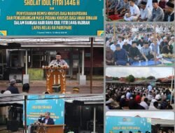 Warga Binaan Lapas IIA Parepare Rayakan Idul Fitri 1446 H dengan Khidmat dan Penuh Sukacita