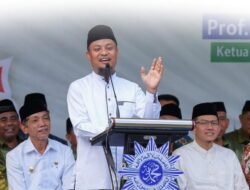 Gubernur Sulsel Dukung Pembangunan Gedung SDM Muhammadiyah dalam Acara Syawalan