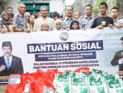 Lapas Kelas I Makassar Salurkan Bantuan Sosial sebagai Wujud Kepedulian pada Masyarakat