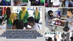 Lapas IIA Parepare Gelar Donor Darah dalam Rangka Peringatan Hari Bhakti Pemasyarakatan Ke-61