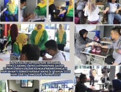 Lapas IIA Parepare Gelar Donor Darah dalam Rangka Peringatan Hari Bhakti Pemasyarakatan Ke-61