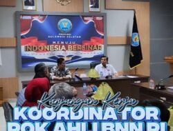 BNNP Sulawesi Selatan Terima Kunjungan Kerja Koordinator Pok Ahli BNN RI, Komjen Pol (P) Ahwil Loetan