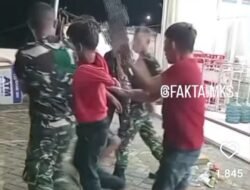 Dua Prajurit TNI Kodam Hasanuddin Bantu Warga Amankan Terduga Begal, Netizen: Luar Biasa TNI!