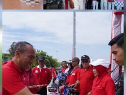 Pangdam XIV/Hasanuddin Pimpin Jalan Sehat Peringati HUT RI ke-80
