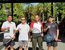 Pangdam XIV/Hasanuddin Buka Turnamen Tenis Lapangan HUT Ke-80 RI