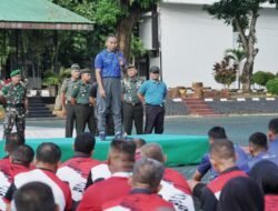 Pangdam XIV/Hsn Berikan Jam Pimpinan, Tekankan Hidup Sehat, Bersyukur dan Semangat dalam Bertugas