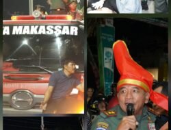 Pangdivif 3 Kostrad Turun Tangan Redam Kericuhan Saat Aksi Unjuk Rasa di Depan Gedung DPRD Sulsel