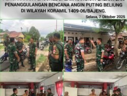 Gerak Cepat Bantu Kesulitan Rakyat, Kodam XIV/Hsn Kerahkan 450 Prajurit Bantu Warga Terdampak Bencana Puting Beliung di Gowa