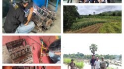 Kolaborasi Dosen & Mahasiswa Modifikasi Roda Traktor, Mudahkan Petani Taklukan Lumpur.