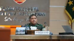 Komitmen Sukseskan Program Strategis Nasional, Pangdam XIV/Hsn Ikuti Rapat Evaluasi Percepatan Pembangunan KDKMP