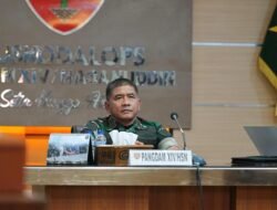 Komitmen Sukseskan Program Strategis Nasional, Pangdam XIV/Hsn Ikuti Rapat Evaluasi Percepatan Pembangunan KDKMP