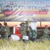 Pangdam XIV/Hasanuddin Ikuti Panen Raya TNI di Maros, Perkuat Ketahanan Pangan Nasional
