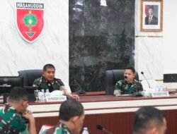 Pangdam XIV/Hasanuddin Terima Paparan Rencana Latihan Gulbencal dan Latihan Menembak