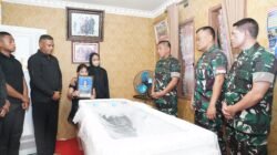 Turut Berduka, Pangdam XIV/Hasanuddin Sampaikan Belasungkawa atas Berpulangnya Salah Satu Personel Terbaik