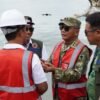 Pangdam XIV/Hasanuddin dan Gubernur Sulsel Letakkan Batu Pertama Pembangunan Tanggul Sungai Rongkong
