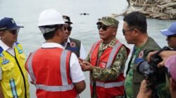 Pangdam XIV/Hasanuddin dan Gubernur Sulsel Letakkan Batu Pertama Pembangunan Tanggul Sungai Rongkong