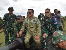 Kasdam XIV/Hasanuddin Tinjau Latihan nembak Senjata Berat Ranpur Yonkav 10/Mendagiri di Bone