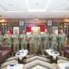 Pangdam XIV/Hasanuddin Terima Kunjungan Silaturahmi Pangdivif 3/Kostrad, Perkuat Sinergi dan Kolaborasi Tugas