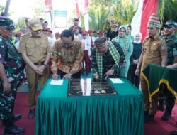 Jembatan Perintis Garuda Diresmikan, Pangdam Hasanuddin Buka Akses Aman bagi Warga Konawe Utara