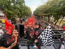 Patonro Elite Run TNI 81 Semarakkan HUT Ke-81 TNI, 7.092 Peserta Padati Kota Makassar