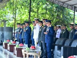 HUT ke-81 TNI di Makassar Digelar Sederhana, 1.992 Personel Tiga Matra Ikuti Upacara